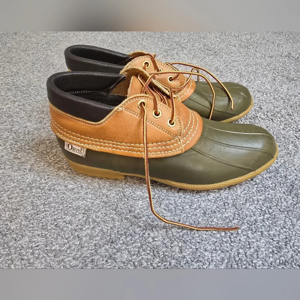 Orvis Boat Shoes Men's Size 8 Unisex Fisherman Coastal Spring Hunting
